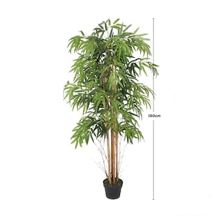 Foto 2 | Foto 2 | Planta Artificial Bamboo 1.80m Con Maceta Plastico