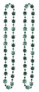 Foto 1 | Foto 1 | Collares Beistle Weed Bead, 2 Piezas, Accesorio Para Disfraz, Color Verde - Venta Internacional.