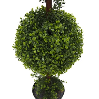 Foto 3 | Foto 3 | Árbol Topiario De Boj Artificial Con Forma De Bola Doble, 90 Cm, Vickerman - Venta Internacional.
