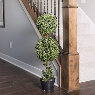 Foto 5 | Foto 5 | Árbol Topiario De Boj Artificial Con Forma De Bola Doble, 90 Cm, Vickerman - Venta Internacional.