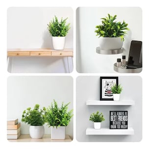Foto 5 | Foto 5 | 8 Xtellar Piezas Plantas Artificiales Macetas Decorativas Bonsai