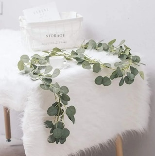 Foto 2 | Foto 2 | Conjunto De 3 Guirnaldas Decorativas Xtellar De Eucalipto Artificial Para Ambiente Romántico Y Atractivo