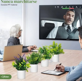 Foto 4 | Foto 4 | Xtellar Set De 4 Plantas Artificiales Premium Con Macetas - La Solución Perfecta Para Dar Elegancia A Tus Espacios