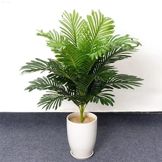 Foto 3 | Foto 3 | Plantas Hojas 24 De Palma Artificiales Decorativas Eo Safe Imports Esi-20478 Verde
