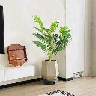 Foto 4 | Foto 4 | Plantas Hojas 24 De Palma Artificiales Decorativas Eo Safe Imports Esi-20478 Verde