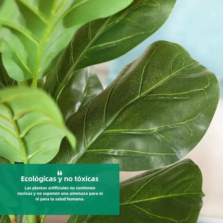 Foto 2 | Foto 2 | 2pz Plantas Hojas De Palma Y Monstera Decorativa 18 Hojas