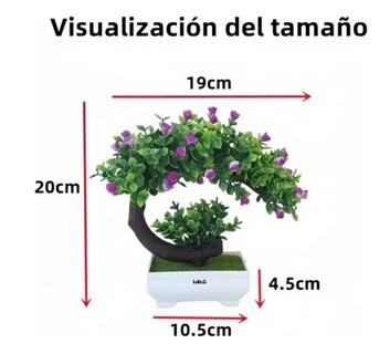 Foto 2 | Foto 2 | Árbol Bonsaí Artificial con Maceta