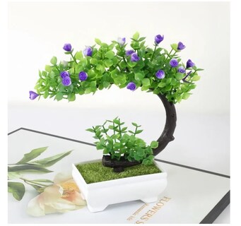 Foto 3 | Foto 3 | Árbol Bonsaí Artificial con Maceta