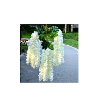 Foto 2 | Foto 2 | Flores Artificiales Malubero de Seda color Blanco 12 Piezas