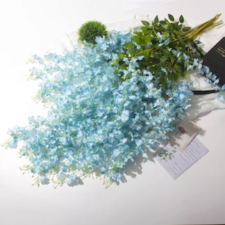 Foto 2 | Foto 2 | Flores Artificiales Eo Safe Imports Esi-10799 Azules 12 pzas