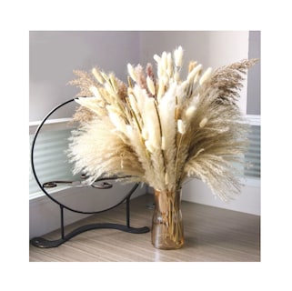 Foto 2 | Foto 2 | Plantas Decorativas 100pcs Pampas Secas Flores Artificiales