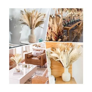 Foto 3 | Foto 3 | Plantas Decorativas 100pcs Pampas Secas Flores Artificiales