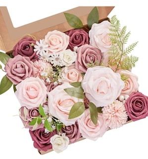 Foto 2 | Foto 2 | Xtellar Rosas Artificiales Decorativas - Regalos Perfectos Para Fiestas Y Bodas