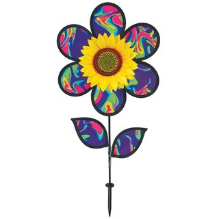 Foto 1 | Foto 1 | Wind Spinner In The Breeze 2645 Girasol Psicodélico Azul - Venta Internacional.