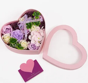 Foto 1 | Foto 1 | Flores Xtellar Rosa Eterna Mujeres Cajas Regalos De San Valentín