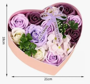 Foto 2 | Foto 2 | Flores Xtellar Rosa Eterna Mujeres Cajas Regalos De San Valentín