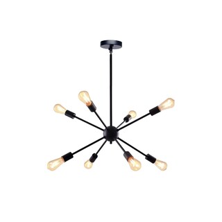 Foto 1 | Foto 1 | Lámpara De Techo Vintage Colgante 8 Luces E26