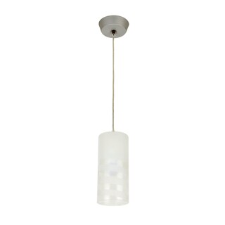 Foto 1 | Foto 1 | Lampara Colgante Cristal Opalino 15w Ctl-8100/s