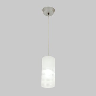 Foto 2 | Foto 2 | Lampara Colgante Cristal Opalino 15w Ctl-8100/s