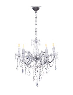 Foto 1 | Foto 1 | Candil Gamalux Maria Theresa 5 Luces Terminado Cromado