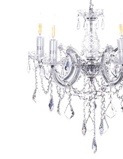 Foto 2 | Foto 2 | Candil Gamalux Maria Theresa 5 Luces Terminado Cromado