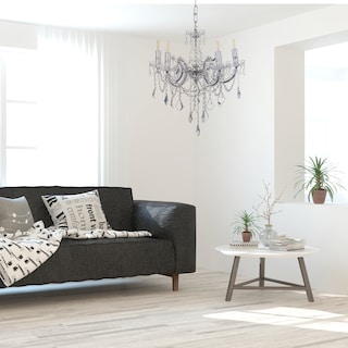 Foto 5 | Foto 5 | Candil Gamalux Maria Theresa 5 Luces Terminado Cromado