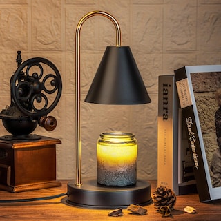 Foto 1 | Foto 1 | Lámpara Calentadora De Velas Marycele Con Temporizador, Estética Negra - Venta Internacional.