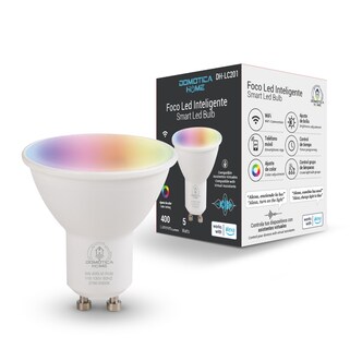 Foto 2 | Foto 2 | Focos Inteligentes Led GU10 Wifi Multicolor/Luz Blanca Fría/Cálida con 4 Piezas