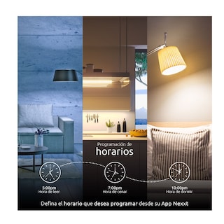 Foto 5 | Foto 5 | Foco Led Inteligente Nexxt Solutions Nhb-w110 Luz Fría/cálida