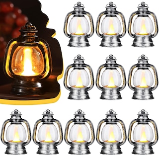 Foto 1 | Foto 1 | Farol Decorativo Ferraycle Western Mini, 10 Cm, Plata, 12 Unidades - Venta Internacional.