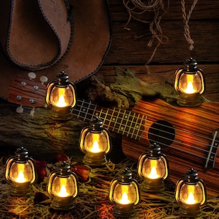 Foto 4 | Foto 4 | Farol Decorativo Ferraycle Western Mini, 10 Cm, Plata, 12 Unidades - Venta Internacional.
