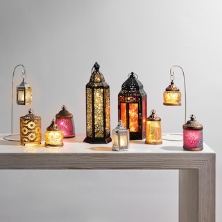 Foto 6 | Foto 6 | Linterna Lamplust Gold Mini Para Centros De Mesa, 6 Unidades, Con Forma De Estrella Led - Venta Internacional.
