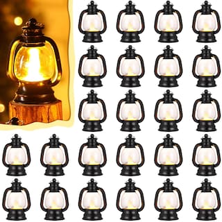 Foto 1 | Foto 1 | Farol Decorativo Ferraycle Western, Minilinterna Occidental, 10 Cm, 24 Unidades - Venta Internacional.