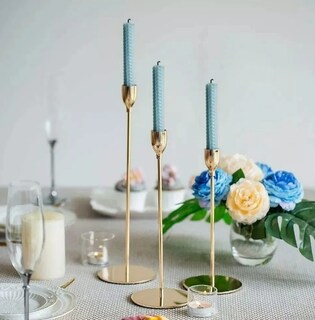 Foto 3 | Foto 3 | 3 Candelabros Metalicos Xtellar