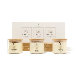 Foto 1 | Foto 1 | Kit 3 Velas de Soya Summer Dreams B Life Fragancias Mango Rosa y Naranja Duración 50 Hrs