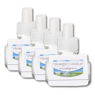 Foto 1 | Foto 1 | Recambio Scentplug Yankee Candle Clean De Algodón 18 Ml Paquete De 4 - Venta Internacional.