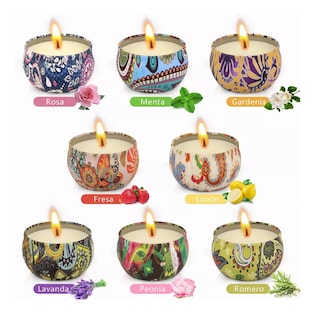 Foto 2 | Foto 2 | Velas Aromáticas Belug 8 Piezas