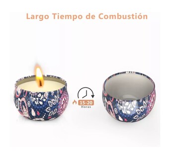 Foto 4 | Foto 4 | Velas Aromáticas Belug 8 Piezas