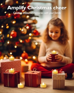Foto 7 | Foto 7 | Velas De Té Led Sin Llama Homemory, Paquete De 100 - Venta Internacional.