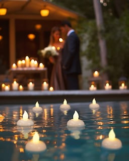 Foto 6 | Foto 6 | Velas Flotantes Sin Llama Homemory Led De Color Blanco Cálido, Paquete De 36 - Venta Internacional.