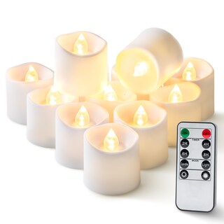 Foto 1 | Foto 1 | Velas Sin Llama Homemory, Paquete De 12 Con Mando A Distancia, 400 H - Venta Internacional.
