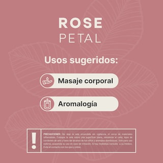 Foto 4 | Foto 4 | Vela De Soya Aromática | 600 G | Aroma Pétalos De Rosa | Duración 120 Horas | Rose Petal Aromatic Candle | B Life.