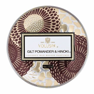 Foto 2 | Foto 2 | Mini Lata Candle Voluspa Gilt Pomander & Hinoki, 120 Ml, 25 Horas De Combustión - Venta Internacional.