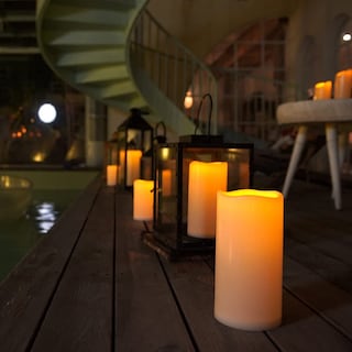 Foto 4 | Foto 4 | Velas Sin Llama Homemory, Impermeables, Con Mando A Distancia Y Temporizador, Juego De 3 - Venta Internacional.