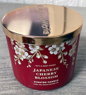 Foto 4 | Foto 4 | Candle Bath & Body Works, Flor De Cerezo Japonés, 3 Mechas, 430 Ml - Venta Internacional.