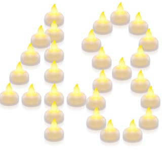 Foto 1 | Foto 1 | Velas Flotantes Sin Llama Homemory, Paquete De 48, Impermeables - Venta Internacional.