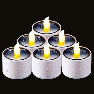 Foto 1 | Foto 1 | Velas Solares Homemory Impermeables Para Exteriores, Paquete De 6 - Venta Internacional.