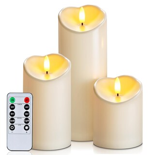 Foto 1 | Foto 1 | Velas Sin Llama Homemory Con Temporizador Y Mando A Distancia - Venta Internacional.