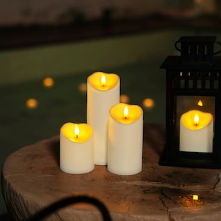 Foto 4 | Foto 4 | Velas Sin Llama Homemory Con Temporizador Y Mando A Distancia - Venta Internacional.