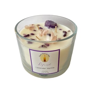 Foto 1 | Foto 1 | Vela Aromática Con Amatista, Lavanda Y Vainilla, 340 G - Venta Internacional.